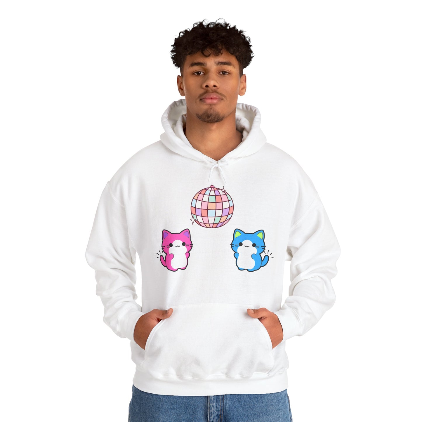Disco Cat Hoodie